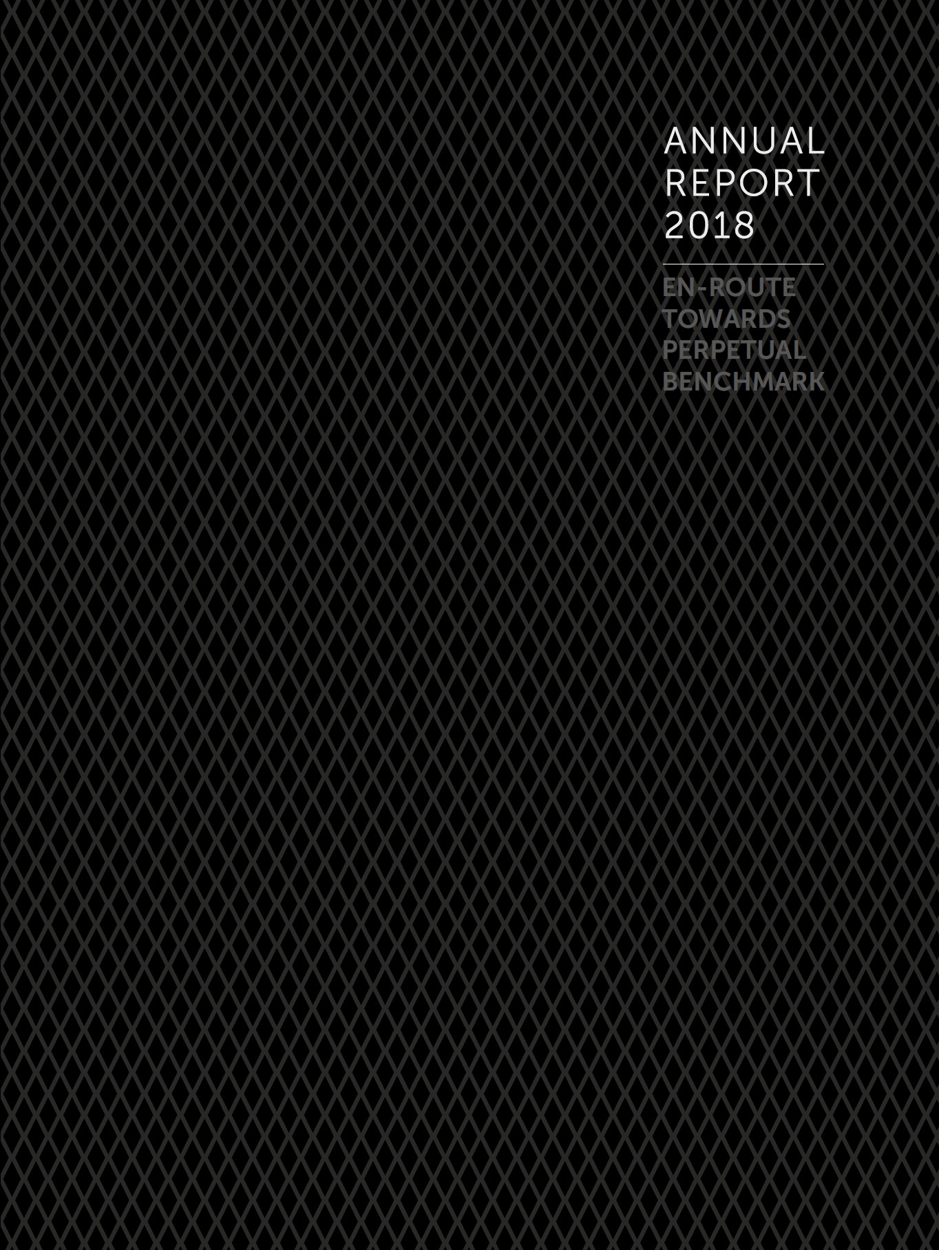 ANNUAL REPORT – 2018